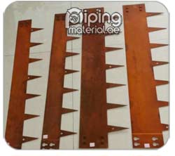Corten steel flexible edging