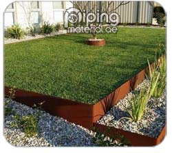 Corten steel planters