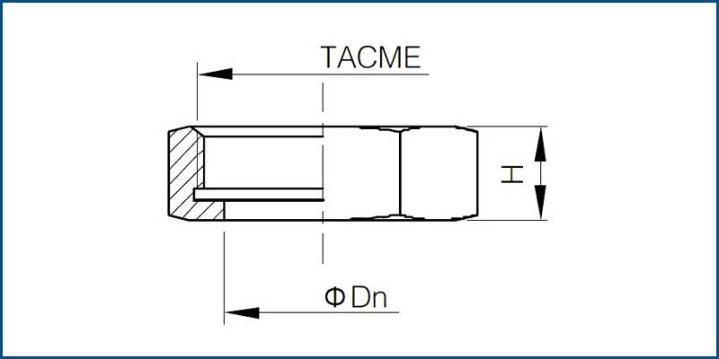 Dimension of IDF Hexagon Nut Dimension of IDF Hexagon Nut