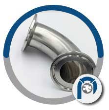 Stainless Sanitary Tri-Clamp Elbows Stainless Sanitary Tri-Clamp Elbows
