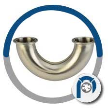 Tri Clamp 180° Long Radius U-Bend