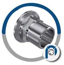 Tri-Clamp Threaded Adapters