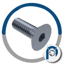 Alloy N10276 Flat Head Cap Screw