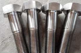 Alloy N10276 long hex head bolts