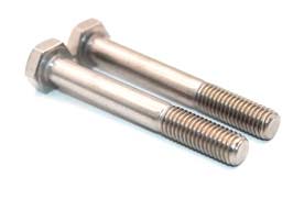 ASME SA320 Half Thread hex bolts