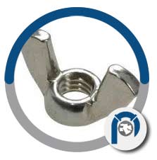 ASME SF2281 wing nut /