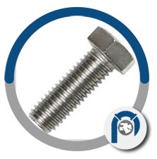 ASME SF468 Titanium Hexagon Screw ASME SF468 Titanium Hexagon Screw
