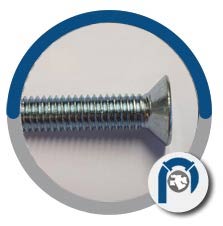 ASTM A 182 Gr F60 Countersunk Screw