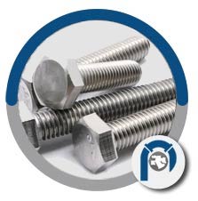 ASTM A182 Gr F55 Hex Bolt