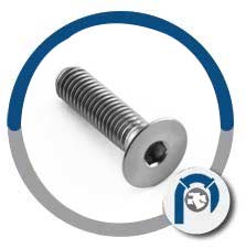 ASTM Alloy F468 UNS N06625 Countersunk Screws