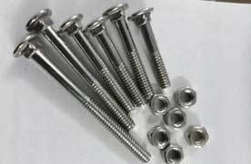 ASTM Alloy F468 UNS N10276 Carriage Bolts