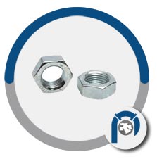 ASTM F467 Alloy 405 jam nut