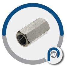 ASTM F467 Monel K500 coupler nuts