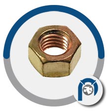 ASTM F467 silicon bronze high nuts