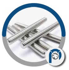 ASTM F467 UNS N04400 threaded rod