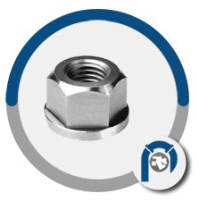 ASTM F467M flange nuts