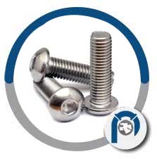 ASTM F468 C276 Hastelloy Button Head Cap Screw