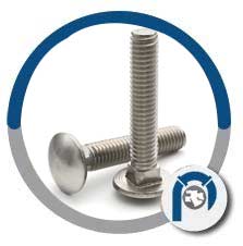 ASTM F468 Monel 400 Round Head Bolts