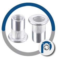 ASTM F467 ti alloy rivet nuts