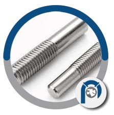 B8 Stainless Steel Single End Stud