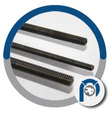 Commercially pure titanium grade 5 threaded rod Commercially pure titanium grade 5 threaded rod