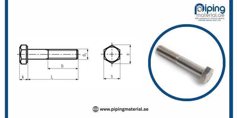 Dimensions Chart for Hex Head Bolts Dimensions Chart for Hex Head Bolts