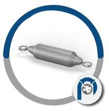 DIN 2.4668 Extension Springs DIN 2.4668 Extension Springs