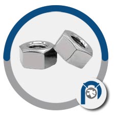 F467 nickel fully threaded hex nuts