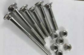 F468 400 Monel Carriage Bolts