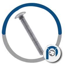 F468 Inconel Alloy 625 Carriage Bolt