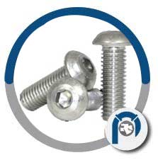 F468 Nickel UNS N06625 Button Head Cap Screw