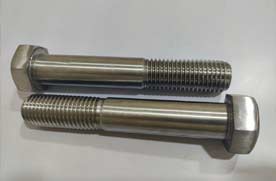 Grade A4 Half Thread hex bolts