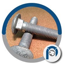 HDG ASTM A153 Carriage Bolts HDG ASTM A153 Carriage Bolts