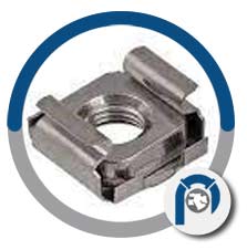 Inconel metal alloy cage nuts