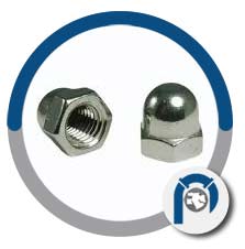 Inconel steel alloy dome nuts