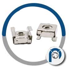 M5 Steel Square Lock Cage Nut M5 Steel Square Lock Cage Nut
