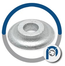 Monel metal alloy ogee washer Monel metal alloy ogee washer