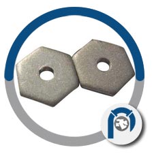 Monel metal hex washers Monel metal hex washers