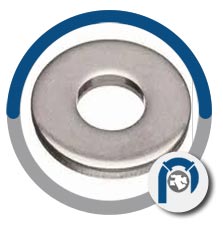 Nickel 400 flat washer