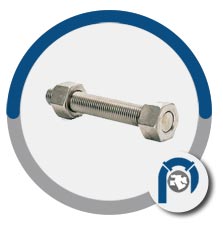 Nickel alloy F2281 N07718 stud bolt Nickel alloy F2281 N07718 stud bolt