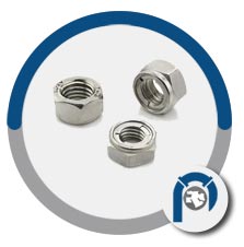 Nickel alloy F467M N04400 self locking nuts