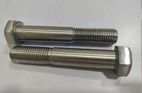 SS A2-70 Half Thread hex bolts