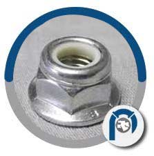SS Nylock Hex Nut