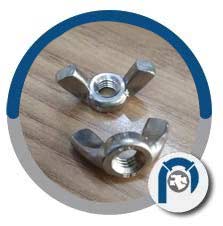 Stainless Steel Flanged Wing Nuts