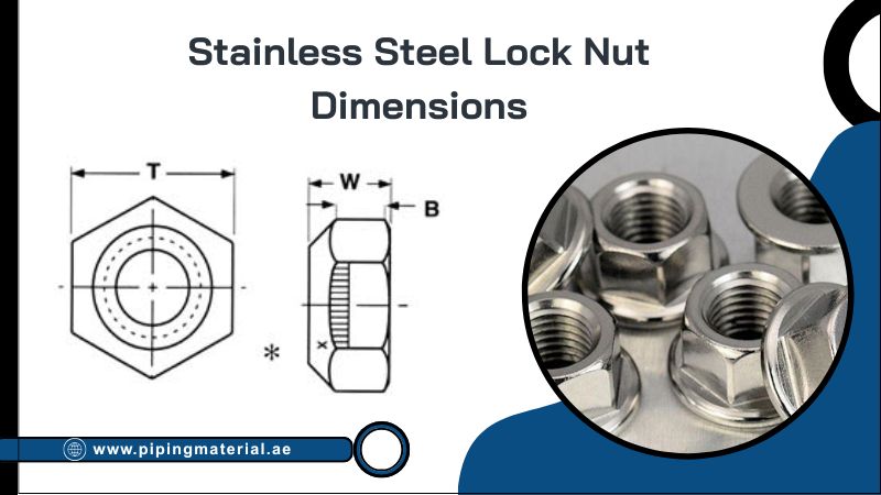 Stainless Steel Lock Nut Dimensions Stainless Steel Lock Nut Dimensions