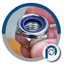 Stainless Steel Nyloc Half Nut