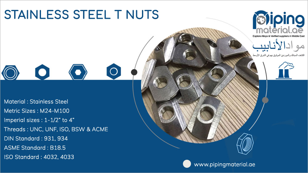 Stainless Steel T Nuts Stainless Steel T Nuts