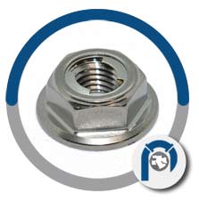 Titanium metal hex nuts