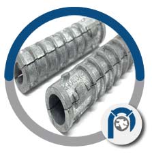 Titanium metal lag shield anchors Titanium metal lag shield anchors