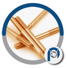 UNS C11000 Radius End Stud